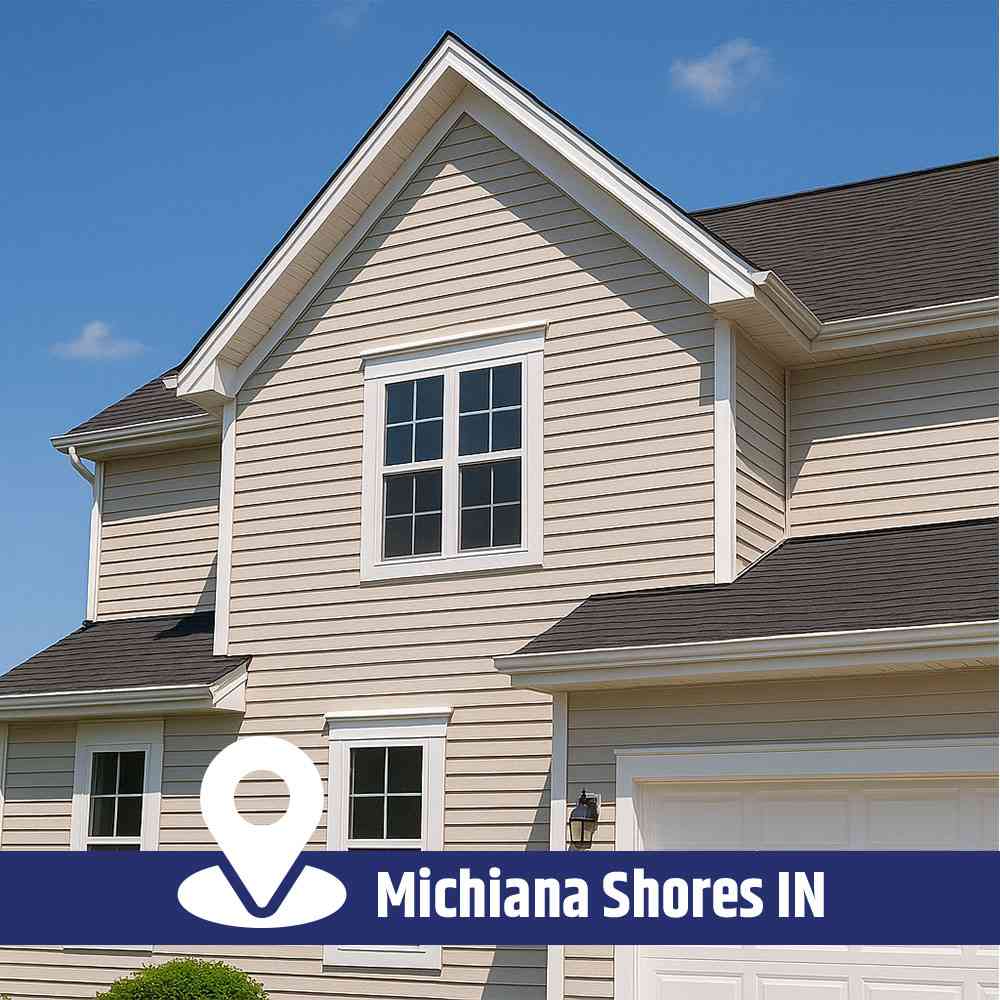 LP Smartside installed by siding contractors michiana shores IN