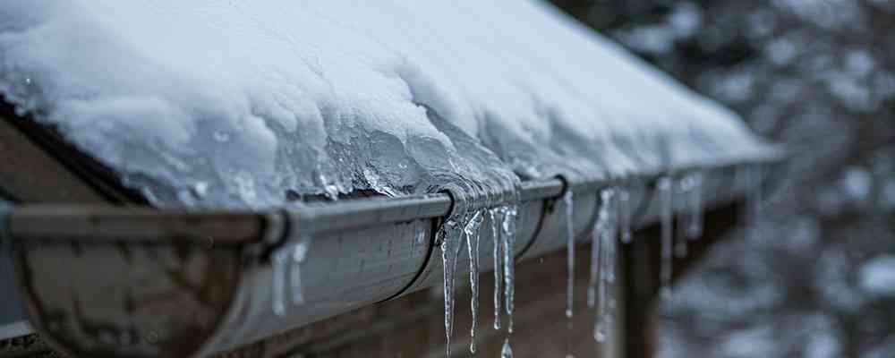 Ice Dam on a Roof - what is an ice dam blog featured image