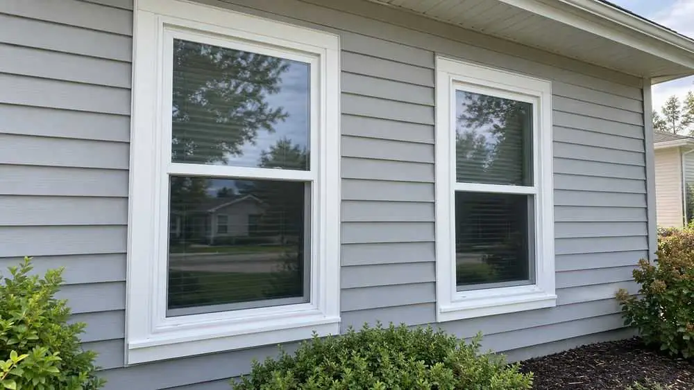window replacement in northwest Indiana shown on house in porter county indiana